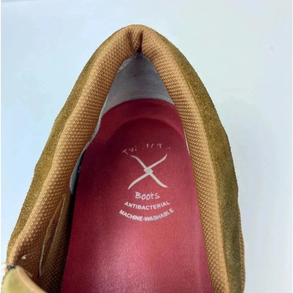 Twisted X Men's Size 12M Slip On Driving Moccasin, Brown Leather Loafer SMUMDMS4 - Picture 6 of 11